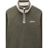 Napapijri Dergana Half-Zip Fleece - Ανδρική μπλούζα φλίς - Tea Leaf