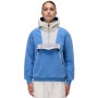 Napapijri Seline Half-Zip Fleece Hoodie - Γυναικείο Half-Zip φλίς - Blue Riviera