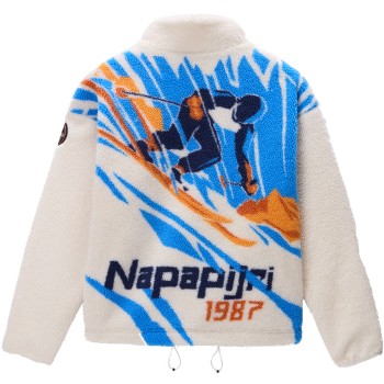 Napapijri T-Fiemme Full-zip Fleece - Ανδρική ζακέτα Sherpa Fleece - Multicolour F0T Napapijri T-Fiemme Full-zip Fleece - Ανδρική ζακέτα Sherpa Fleece - Multicolour F0T