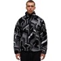 Napapijri T-Fiemme Full-zip Fleece - Ανδρική ζακέτα Sherpa Fleece - Black FZN