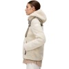 NAPAPIJRI Yupik Full-Zip Fleece Hoodie - Γυναικεία ζακέτα φλίς με κουκούλα - Beige Dimity