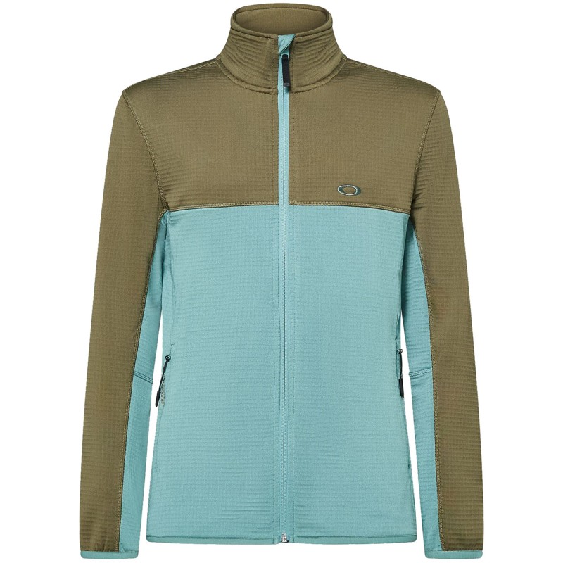 Oakley Canopy Full Zip Sweatshirt - Ανδρικό τεχνικό φλις - Pacific