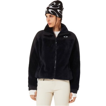 Oakley Mountain Fire Sherpa Fleece - Γυναικείο Sherpa Fleece - Blackout
