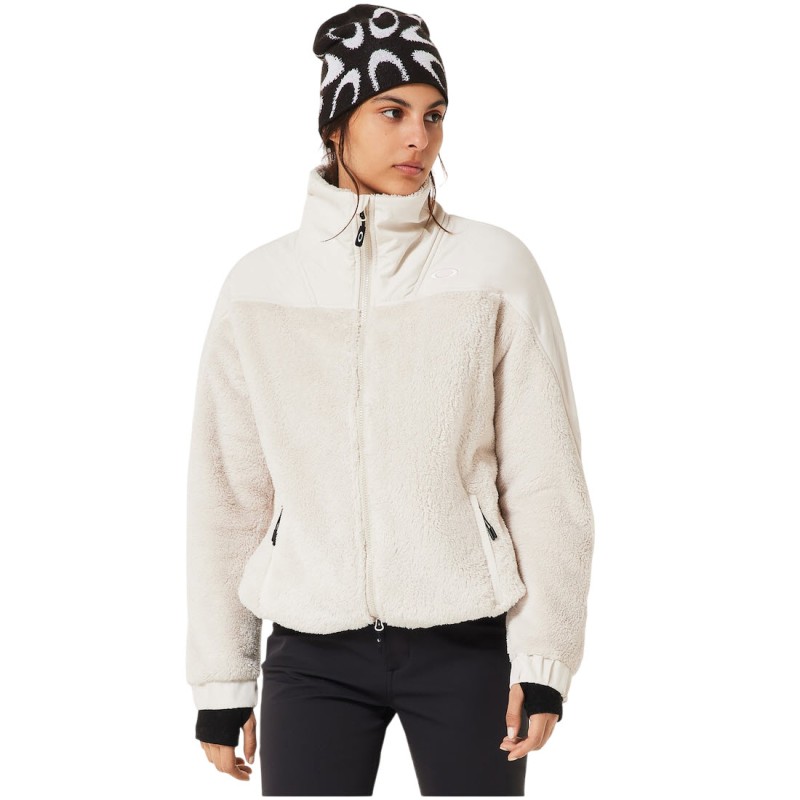 Oakley Mountain Fire Sherpa Fleece - Γυναικείο Sherpa Fleece - Mist