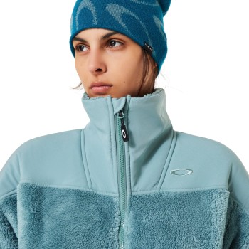 Oakley Mountain Fire Sherpa Fleece - Γυναικείο Sherpa Fleece - Pacific