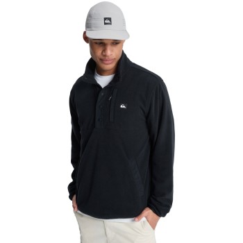 Quiksilver No Destination Hs - "Half Opening" Micro Fleece - Ανδρικό Fleece - Black