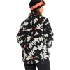 ROXY Alabama Full Zip Printed 2- Γυναικείο Τεχνικό Full-zip φλίς - True Black Big Flower