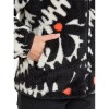 ROXY Alabama Full Zip Printed 2- Γυναικείο Τεχνικό Full-zip φλίς - True Black Big Flower
