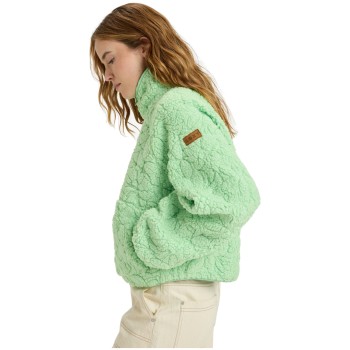 ROXY Blurry Cloud Full Zip - Γυναικείο Fleece - Pistachio Green