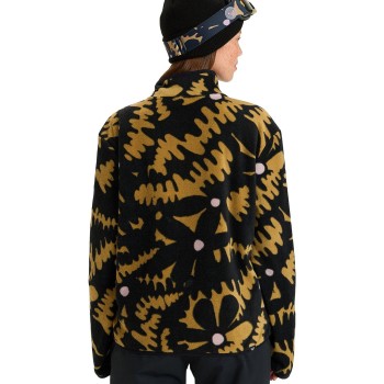 ROXY Moonrising Technical Mid Layer - Γυναικείο Fleece - Fennel Seed Big Flower