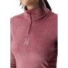 Spyder Shimmer Bug Half Zip - Γυναικείο Φλίς - Acai