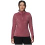 Spyder Shimmer Bug Half Zip - Γυναικείο Φλίς - Acai
