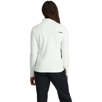 Spyder Shimmer Bug Half Zip - Γυναικείο Φλίς - White