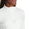Spyder Shimmer Bug Half Zip - Γυναικείο Φλίς - White