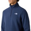 The North Face Men's Glacier 1/4 Zip Fleece - Ανδρικό φλίς - Summit Navy