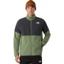 THE NORTH FACE Men's Glacier Heavyweight Full-Zip - Ανδρική ζακέτα Fleece - Bark Mist/Asphalt Grey