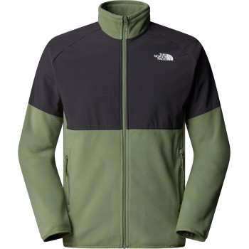THE NORTH FACE Men's Glacier Heavyweight Full-Zip - Ανδρική ζακέτα Fleece - Bark Mist/Asphalt Grey THE NORTH FACE Men's Glacier Heavyweight Full-Zip - Ανδρική ζακέτα Fleece - Bark Mist/Asphalt Grey
