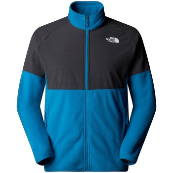 THE NORTH FACE Men's Glacier Heavyweight Full-Zip - Ανδρική ζακέτα Fleece - Dusk Blue/Asphalt Grey THE NORTH FACE Men's Glacier Heavyweight Full-Zip - Ανδρική ζακέτα Fleece - Dusk Blue/Asphalt Grey