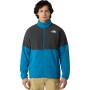 THE NORTH FACE Men's Glacier Heavyweight Full-Zip - Ανδρική ζακέτα Fleece - Dusk Blue/Asphalt Grey