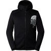 The North Face Men’s Merak Hoodie - Ανδρικό Φλις - TNF Black/TNF White NPF