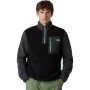 THE NORTH FACE Men's Yumiori 1/4 Zip Fleece - Ανδρικό φλίς - TNF Black/Asphalt Grey/Monument Grey