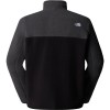 THE NORTH FACE Men's Yumiori 1/4 Zip Fleece - Ανδρικό φλίς - TNF Black/Asphalt Grey/Monument Grey