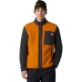 THE NORTH FACE Men's Yumiori Full-Zip Fleece Jacket - Ανδρική φλίς ζακέτα - Agate OrangeAsphalt Grey/Sumac