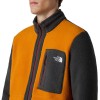 THE NORTH FACE Men's Yumiori Full-Zip Fleece Jacket - Ανδρική φλίς ζακέτα - Agate OrangeAsphalt Grey/Sumac