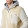 THE NORTH FACE Men's Yumiori Full-Zip Fleece Jacket - Ανδρική φλίς ζακέτα - Gravel/White Dune/Gravel