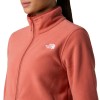 The North Face Women's Glacier Full-Zip Fleece - Γυναικεία ζακέτα φλίς - Mars Dust