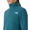 The North Face Women's Glacier 1/4 Zip Fleece - Γυναικεία μπλούζα φλίς - Space