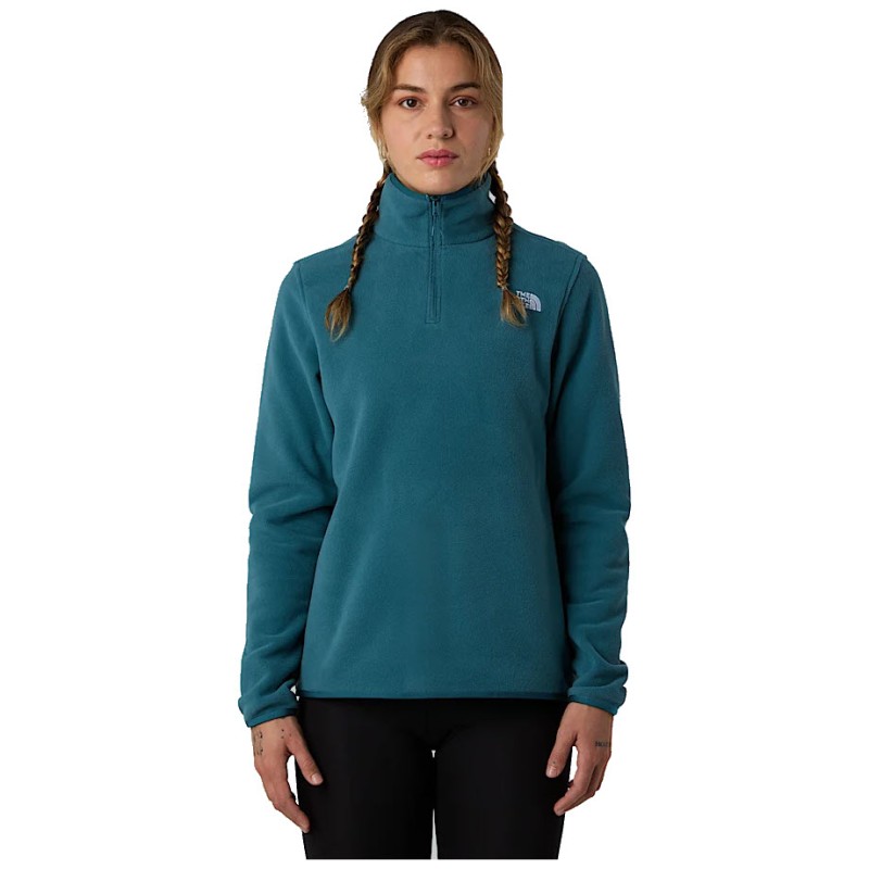 The North Face Women's Glacier 1/4 Zip Fleece - Γυναικεία μπλούζα φλίς - Space