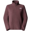 The North Face Women's Glacier 1/4 Zip Fleece - Γυναικεία μπλούζα φλίς - Tawny Quartz