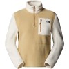 The North Face Women's Yumiori 1/4 Zip Fleece - Γυναικείο φλίς - Khaki Stone/White Dune/Utility Brown