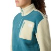 The North Face Women's Yumiori 1/4 Zip Fleece - Γυναικείο φλίς - Space/Gravel/Blue Eclipse