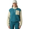 The North Face Women's Yumiori 1/4 Zip Fleece - Γυναικείο φλίς - Space/Gravel/Blue Eclipse