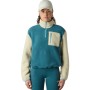 The North Face Women's Yumiori 1/4 Zip Fleece - Γυναικείο φλίς - Space/Gravel/Blue Eclipse
