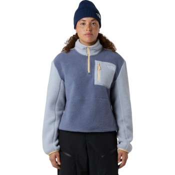 The North Face Women's Yumiori 1/4 Zip Fleece - Γυναικείο φλίς - Twilight Galaxy/Blue Flax/Mineral Salt The North Face Women's Yumiori 1/4 Zip Fleece - Γυναικείο φλίς - Twilight Galaxy/Blue Flax/Mineral Salt