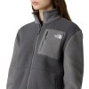 THE NORTH FACE Women's Yumiori Full-Zip Fleece Jacket - Anthracite Grey/Smoked Pearl