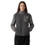 THE NORTH FACE Women's Yumiori Full-Zip Fleece Jacket - Anthracite Grey/Smoked Pearl