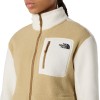 THE NORTH FACE Women's Yumiori Full-Zip Fleece Jacket - Γυναικείο φλίς - Khaki Stone/White Dune/Utility Brown