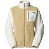THE NORTH FACE Women's Yumiori Full-Zip Fleece Jacket - Γυναικείο φλίς - Khaki Stone/White Dune/Utility Brown