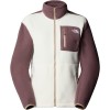 THE NORTH FACE Women's Yumiori Full-Zip Fleece Jacket - Γυναικείο φλίς - White Dune/Tawny Quartz/Mushroom Grey