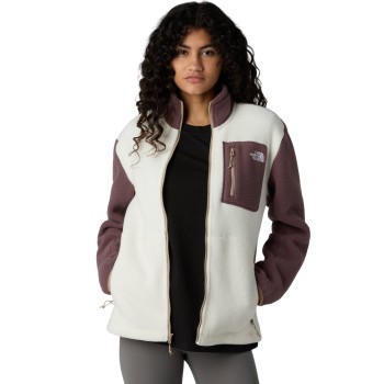 THE NORTH FACE Women's Yumiori Full-Zip Fleece Jacket - Γυναικείο φλίς - White Dune/Tawny Quartz/Mushroom Grey THE NORTH FACE Women's Yumiori Full-Zip Fleece Jacket - Γυναικείο φλίς - White Dune/Tawny Quartz/Mushroom Grey