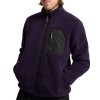 Volcom Muzzer Fuzzar Full-Zip Sherpa Sweatshirt - Ανδρικό φλίς - Dark Purple