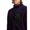 Volcom Muzzer Fuzzar Full-Zip Sherpa Sweatshirt - Ανδρικό φλίς - Dark Purple