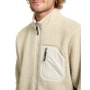 Volcom Muzzer Fuzzar Full-Zip Sherpa Sweatshirt - Ανδρικό φλίς - Stone