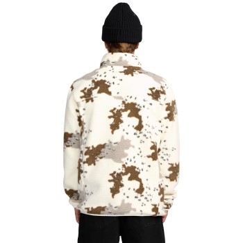 Volcom Nelson Sherpa Full Zip Jacket - Ανδρικό φλίς - White