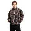 Volcom Wylding Out Zip Sherpa - Γυναικέια ζακέτα Sherpa φλίς - Animal Print