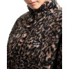 Volcom Wylding Out Zip Sherpa - Γυναικέια ζακέτα Sherpa φλίς - Animal Print